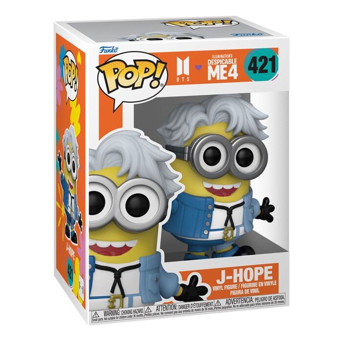 Funko POP! Rocks BTS x Minions J-Hope #421
