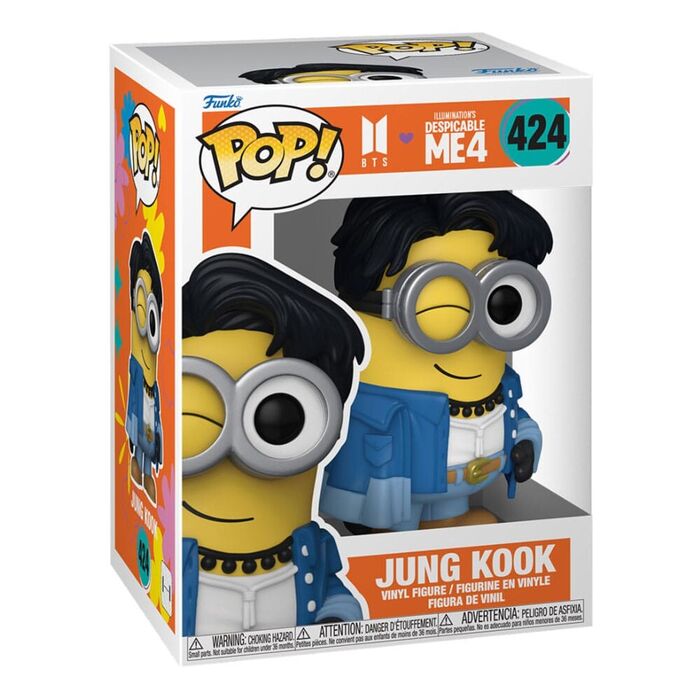 Funko POP! Rocks BTS x Minions Jung Kook #424