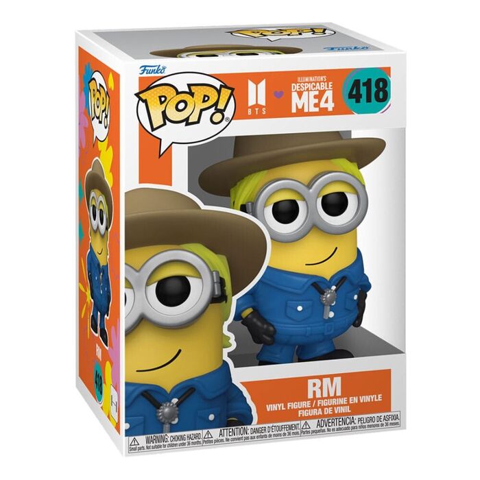 Funko POP! Rocks BTS x Minions RM #418