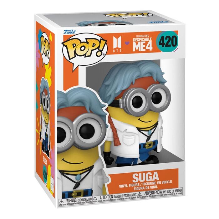 Funko POP! Rocks BTS x Minions Suga #420