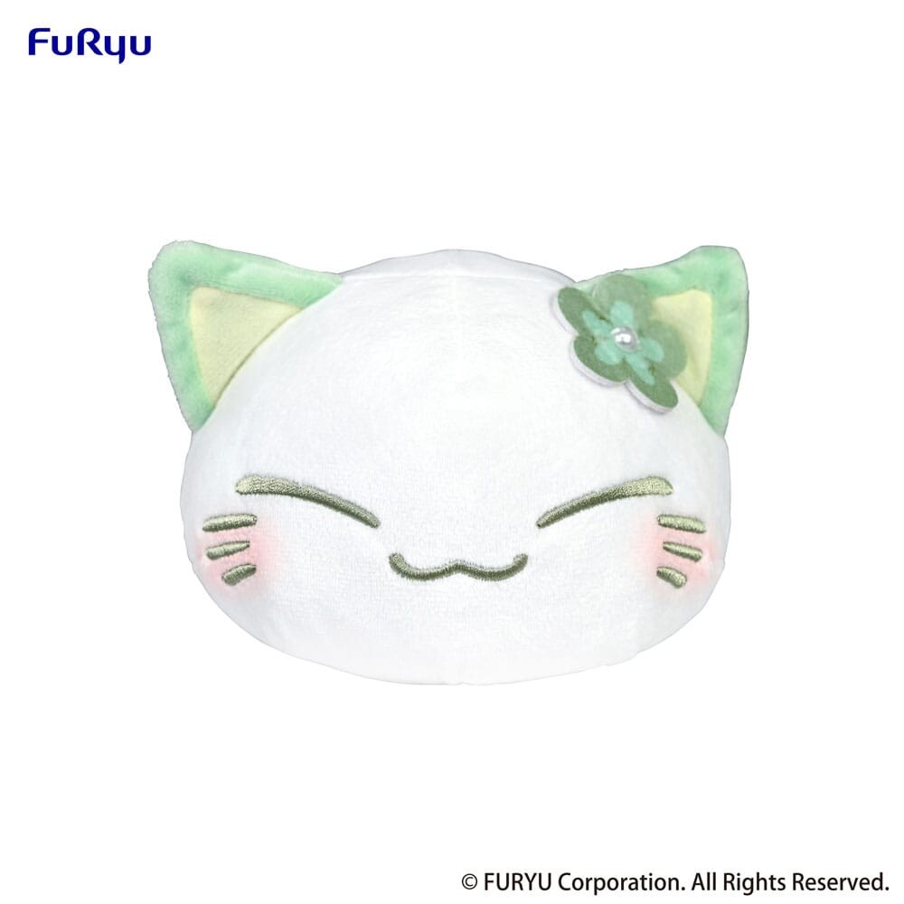 Nemuneko Cat Plush Green