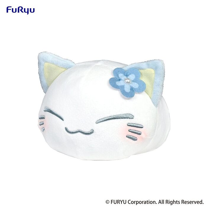 Nemuneko Cat Plush Blue