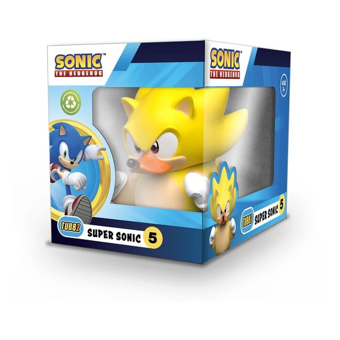 Tubbz Sonic The Hedgehog Super Sonic Boxed Edition