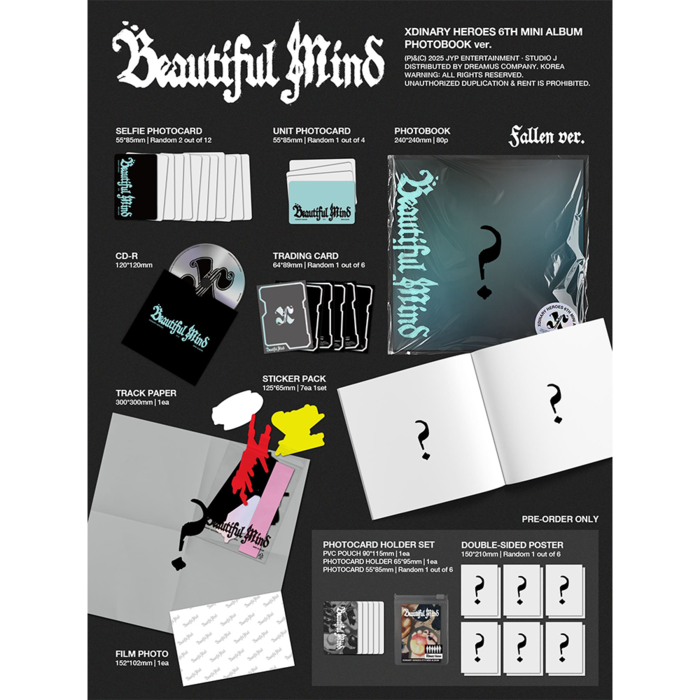 XDINARY HEROES - BEAUTIFUL MIND (PHOTOBOOK VER)