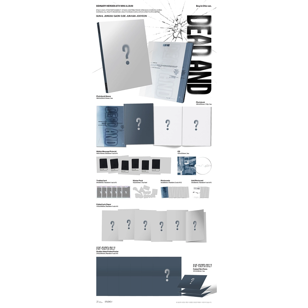 XDINARY HEROES - DEAD AND (PHOTOBOOK VER)