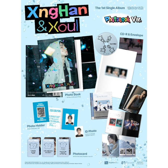 XNGHAN&XOUL - WASTE NO TIME (PHOTOBOOK VER)