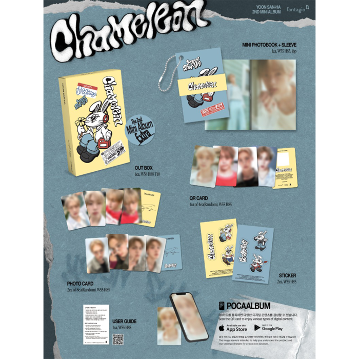 YOON SANHA [ASTRO] - CHAMELEON (POCA ALBUM)