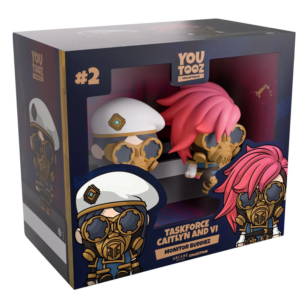 Youtooz Arcane League of Legends Vinyl Figure Taskforce Caitlyn & Vi (2-Pack) #2 0