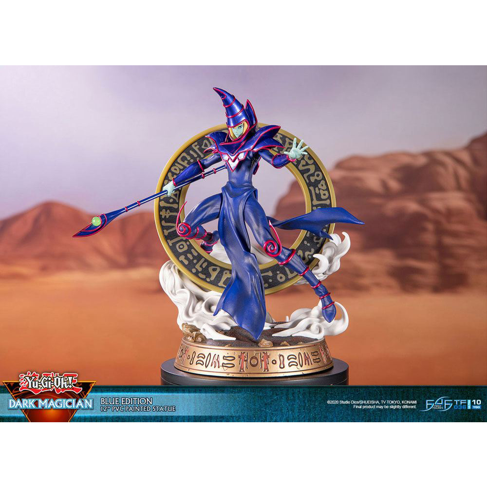 Yu-Gi-Oh! PVC Statue Dark Magician Blue Version 29 cm 0