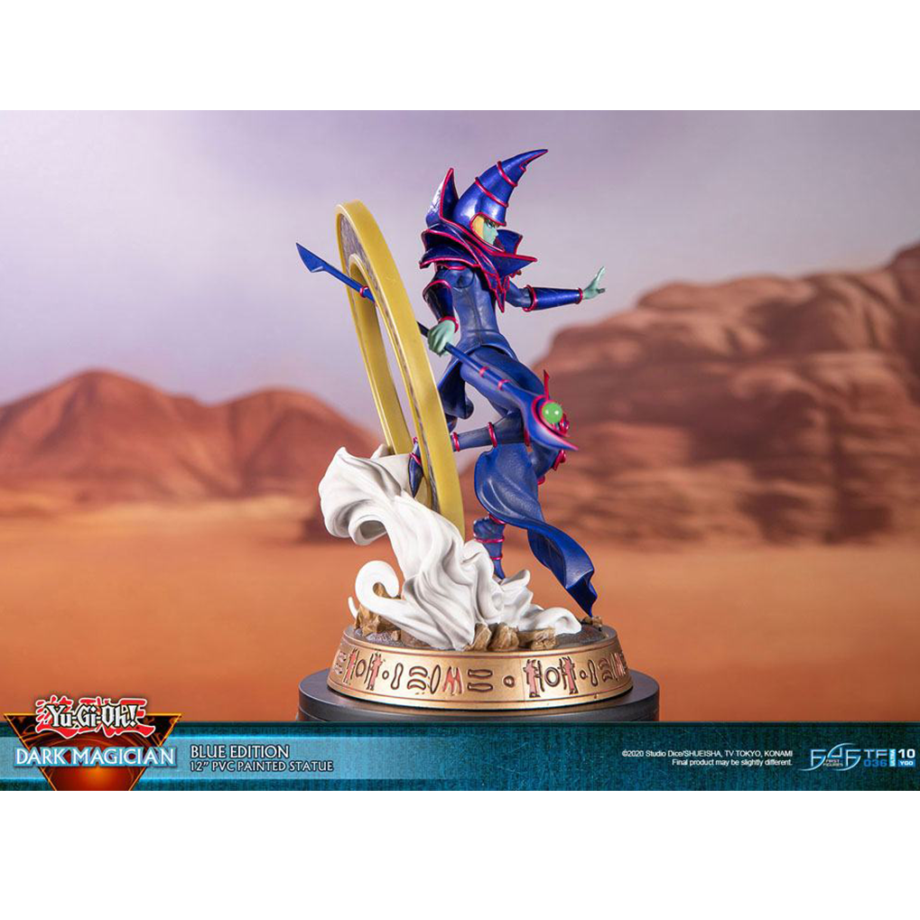 Yu-Gi-Oh! PVC Statue Dark Magician Blue Version 29 cm 3