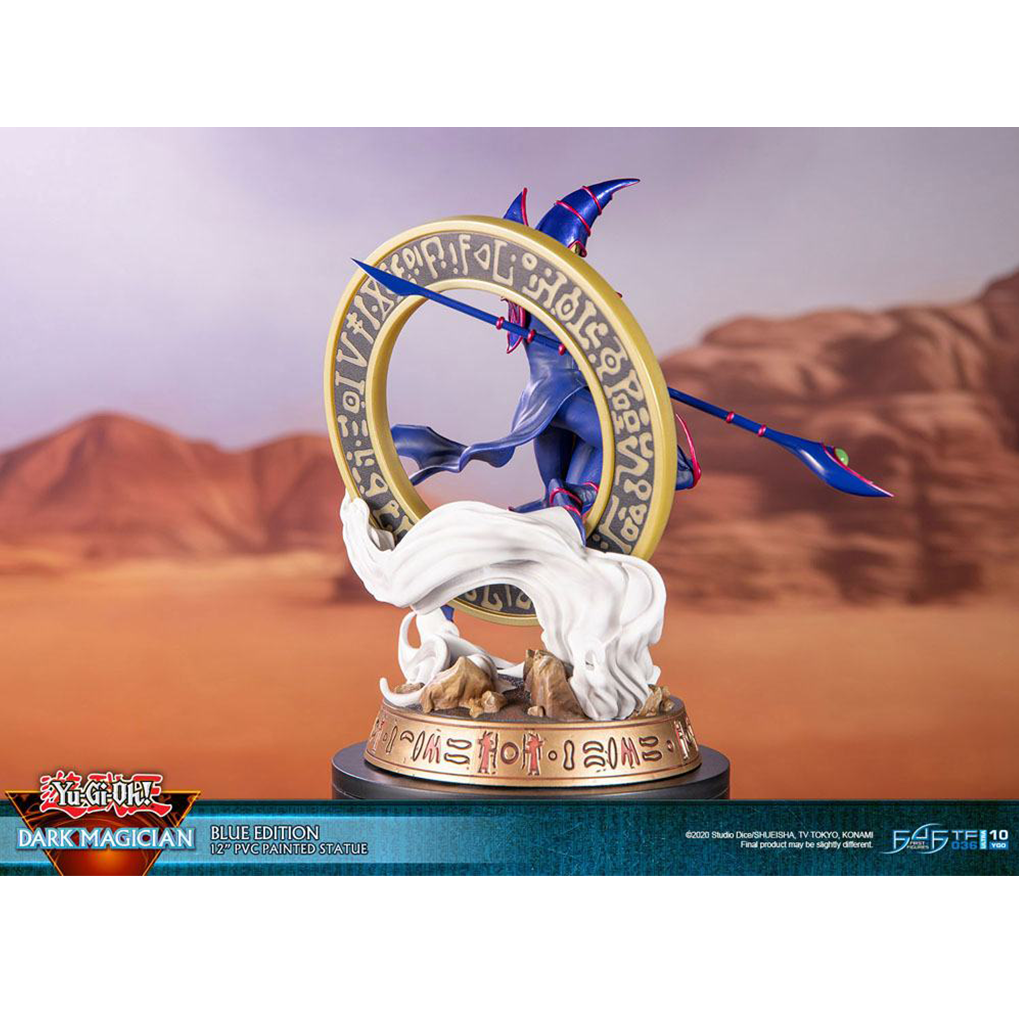 Yu-Gi-Oh! PVC Statue Dark Magician Blue Version 29 cm 4