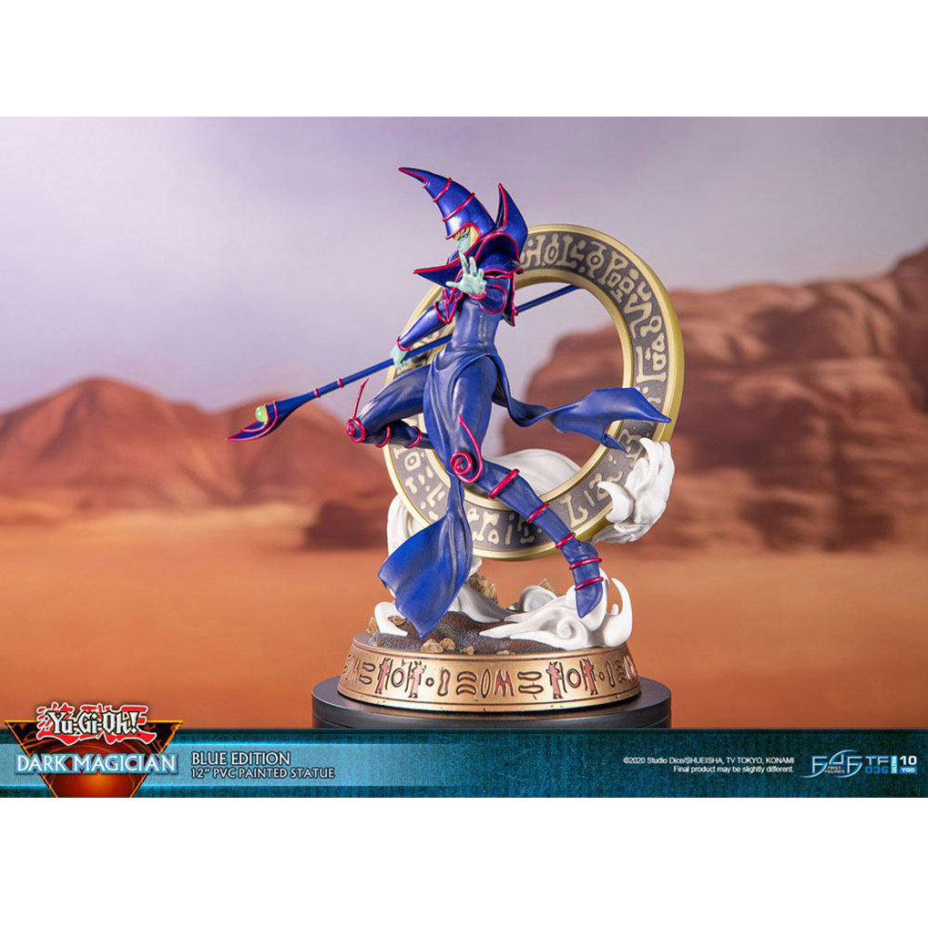 Yu-Gi-Oh! PVC Statue Dark Magician Blue Version 29 cm 5