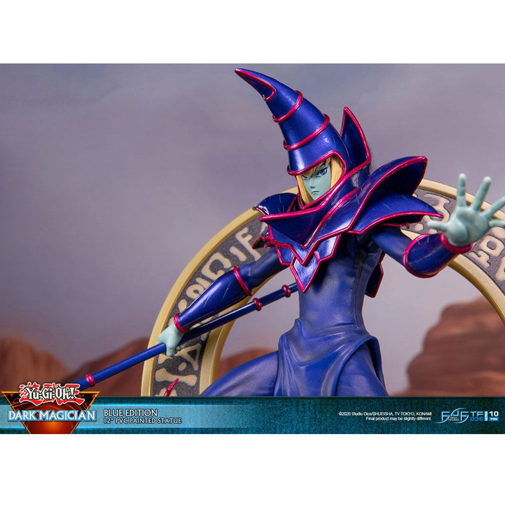Yu-Gi-Oh! PVC Statue Dark Magician Blue Version 29 cm 6