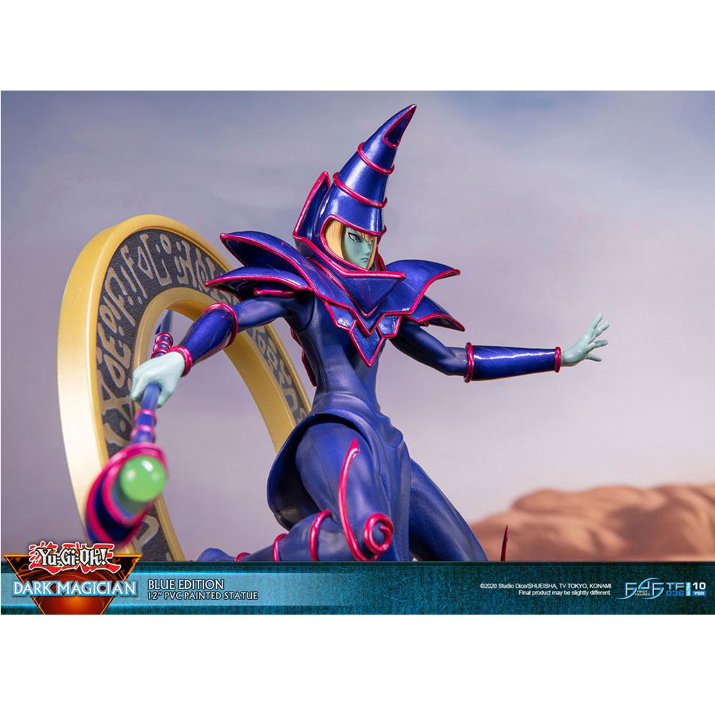 Yu-Gi-Oh! PVC Statue Dark Magician Blue Version 29 cm 8