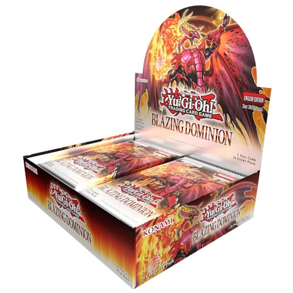 Yu-Gi-Oh! TCG Blazing Dominion Booster Display (24 Packs)