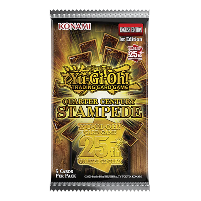 Yu-Gi-Oh! TCG Quarter Century Stampede Booster (Each Booster - EN)