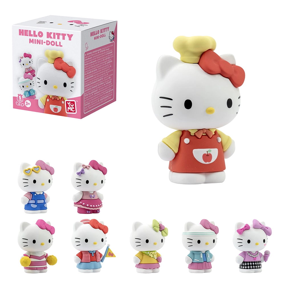 YuMe Hello Kitty 5cm Mini-Doll Cute Outfit Series (Blind Box)