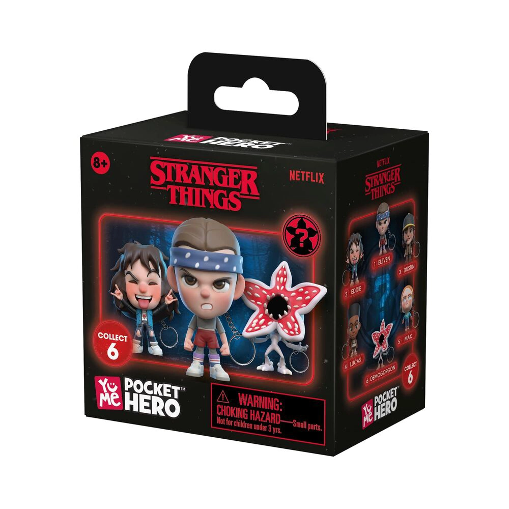 YuMe Stranger Things Keychain Pocket Hero (Blind Box)
