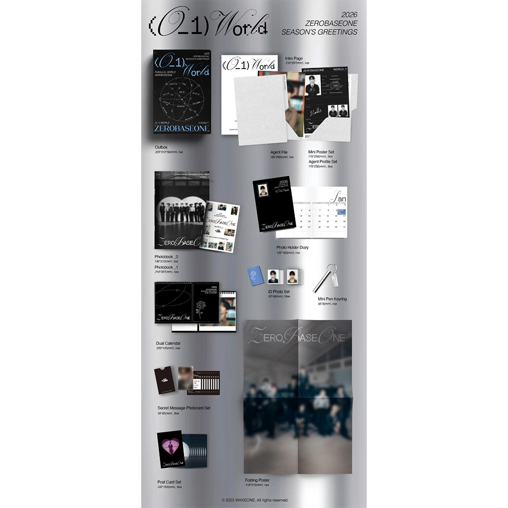 ZEROBASEONE - 2026 SEASON'S GREETINGS ((0_1) WORLD)