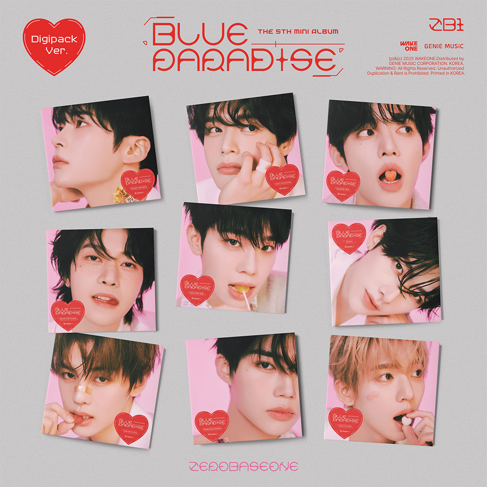 ZEROBASEONE - 5TH MINI ALBUM BLUE PARADISE (DIGIPACK VER.) 0