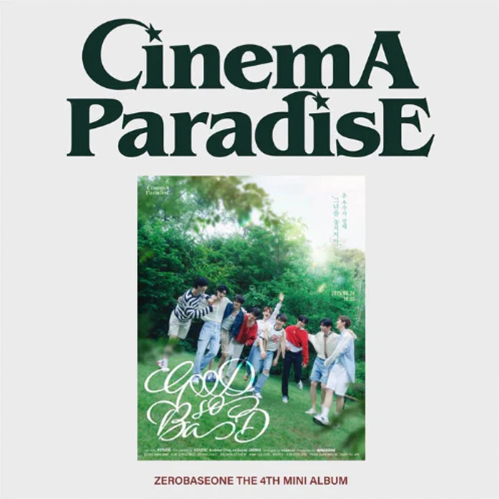 ZEROBASEONE - CINEMA PARADISE (THE 4TH MINI ALBUM) ZEROSE VER.