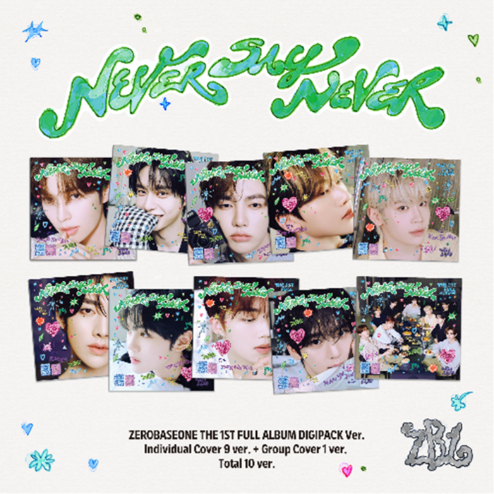 ZEROBASEONE - NEVER SAY NEVER (DIGIPACK VER)