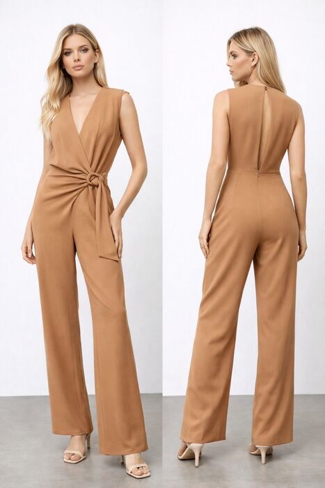 Mono Caramel Knot Élégance