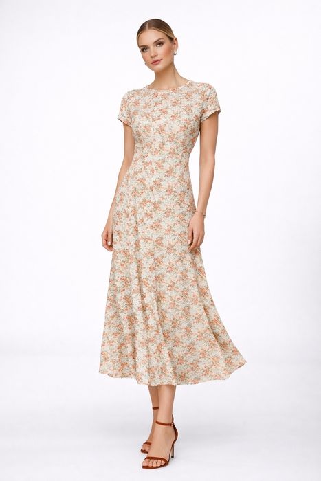 Vestido Fleur Soft Midi