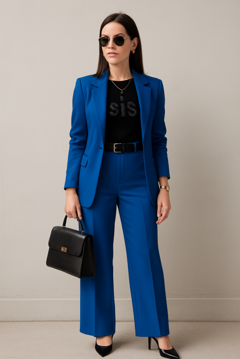 Power Suit Azul Royal