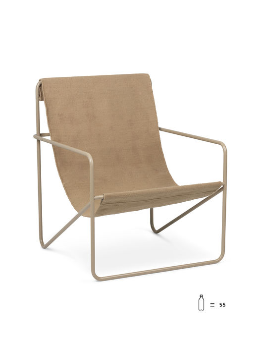 Cadeirão Desert Louge, Beige