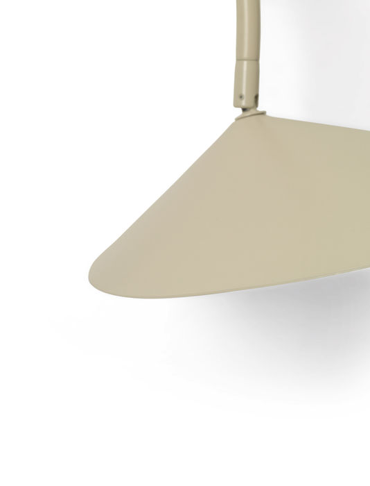 Candeeiro de parede giratório Arum, Cashmere