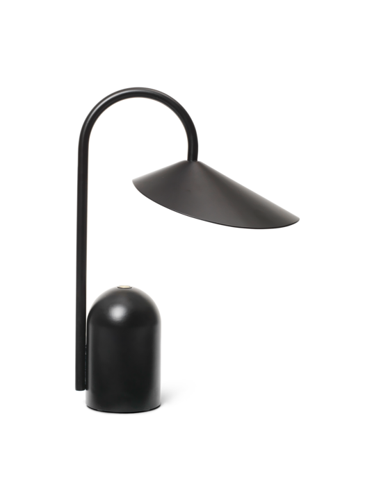 Candeeiro de Mesa Arum Preto