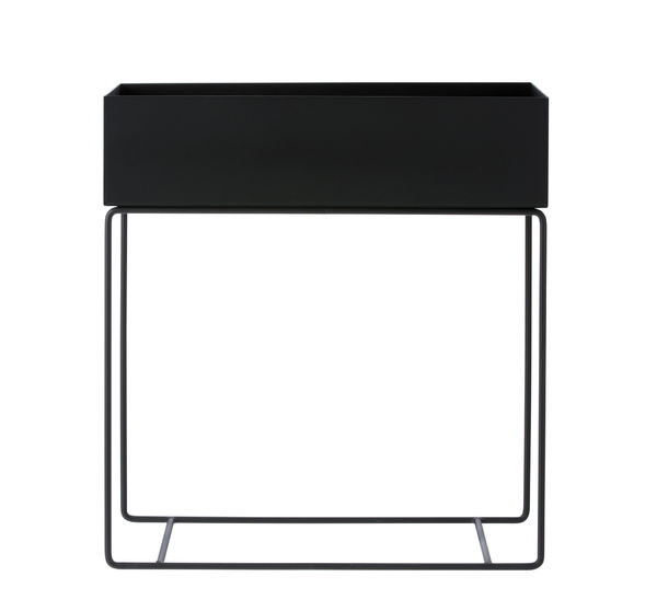 Plant Box Rectangular Preta