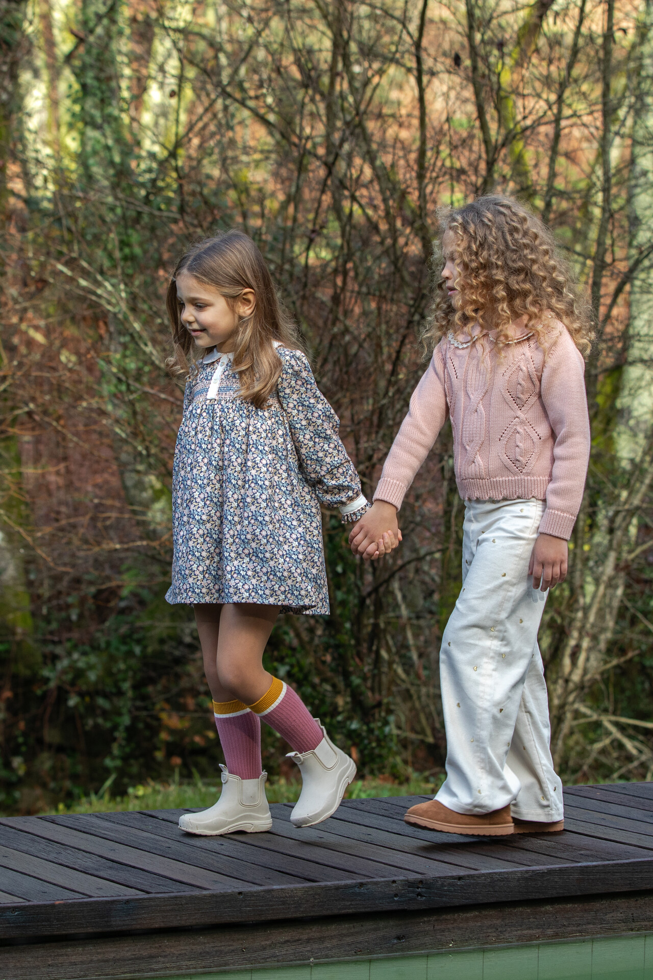 DK  Dr kid ブラウス 24M NEW＊リボン・ジャンバースカート 3才～6才 - ヨーロッパ直輸入子供服