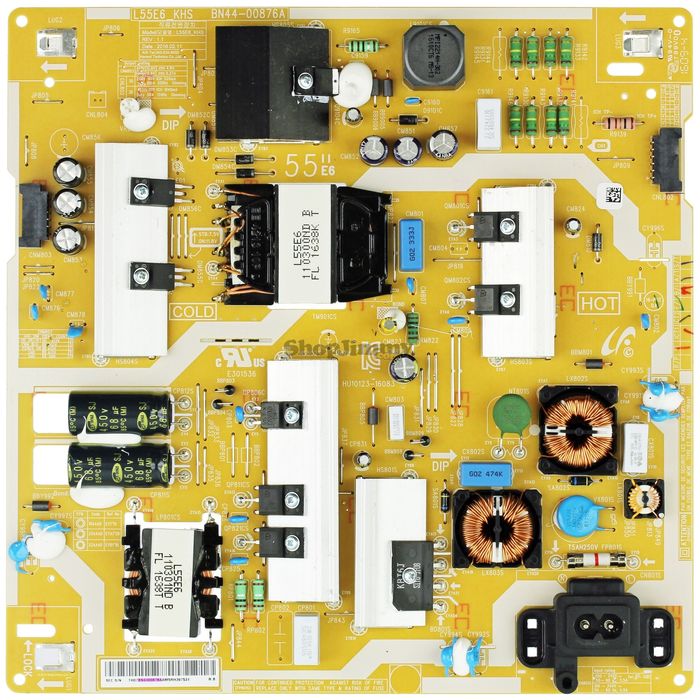 Fuente de alimentación para televisor Samsung L55E6