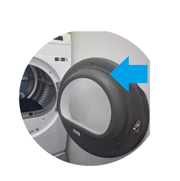 Borracha Porta interior Maquina Secar Roupa Samsung DV90