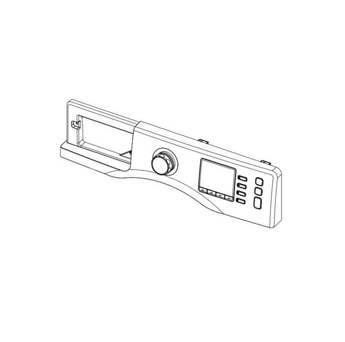 Panel de control de la lavadora Samsung WF1124