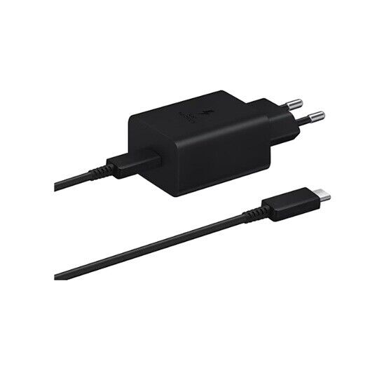 Carregador Samsung Super Fast Charging 45W Preto (com cabo)