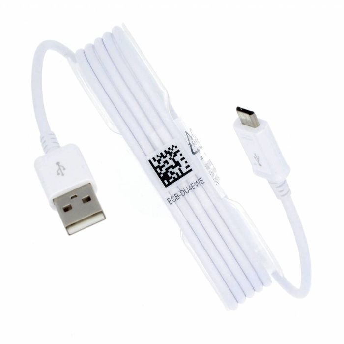 Cable de datos blanco para Samsung Galaxy
