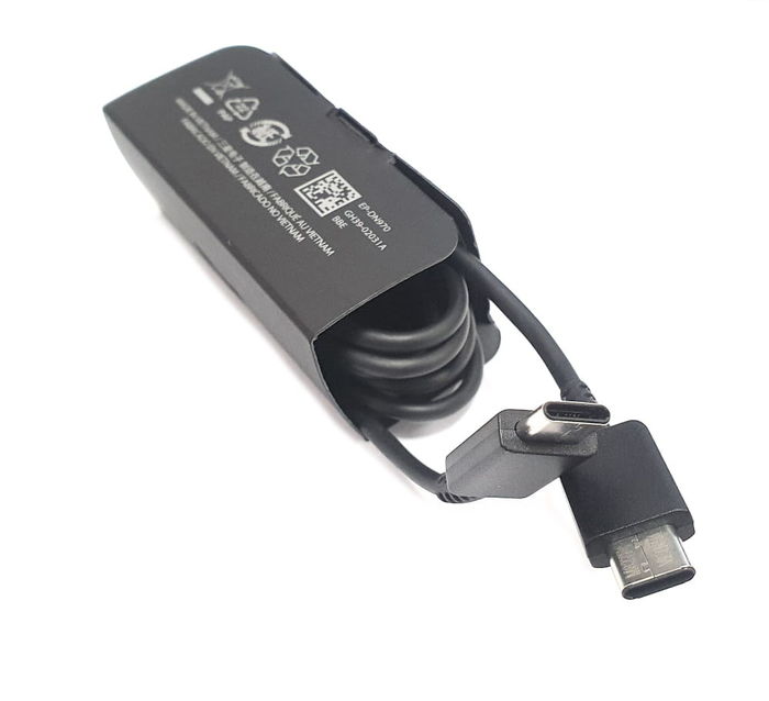Cable de datos negro Samsung EP-DG770BBE