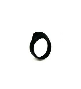 Teléfono de goma negro izquierdo Samsung Galaxy Buds+