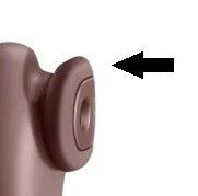 Goma izquierda S Samsung Galaxy Buds Live Bronce