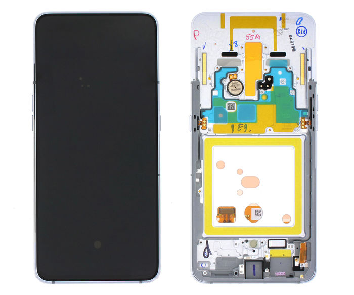 LCD Display Screen + Touch Cinza Samsung Galaxy A80