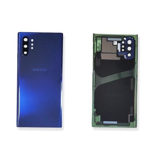 Carcasa trasera azul para Samsung Galaxy Note 10 Plus