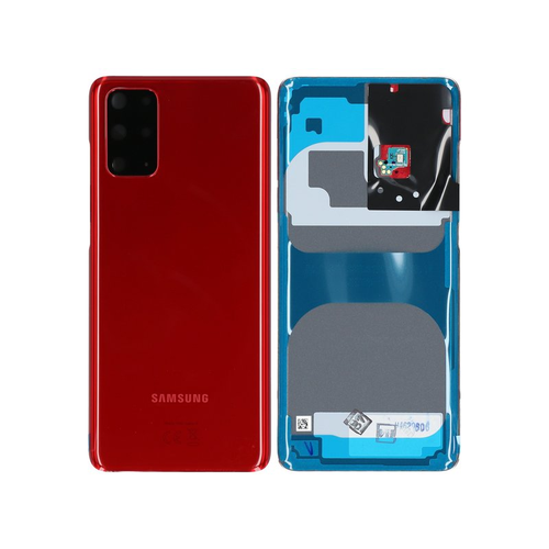 Carcasa trasera roja para Samsung Galaxy S20 Plus 5G