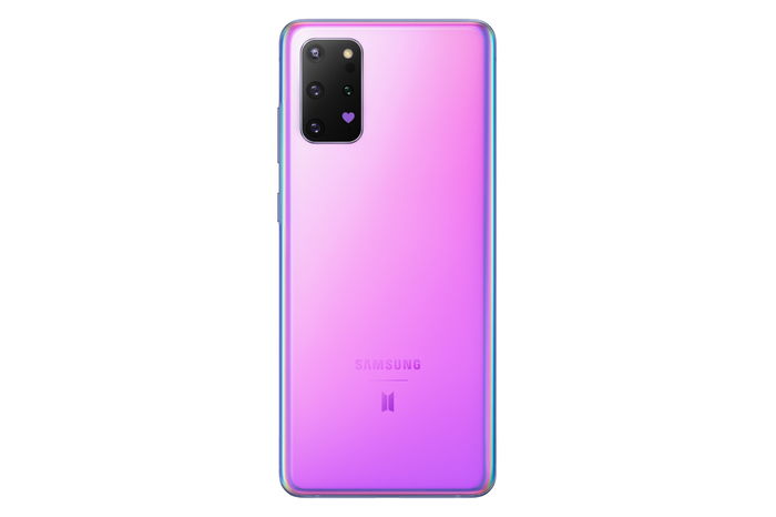 Carcasa trasera morada para Samsung Galaxy S20 Plus 5G