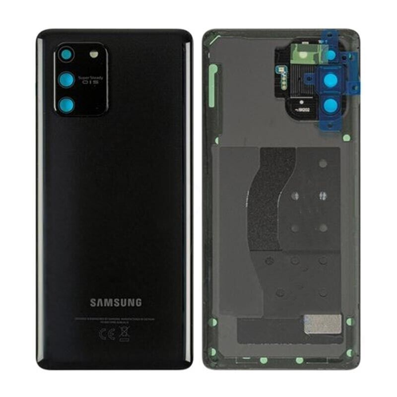 Carcasa trasera negra para Samsung Galaxy S10 Lite