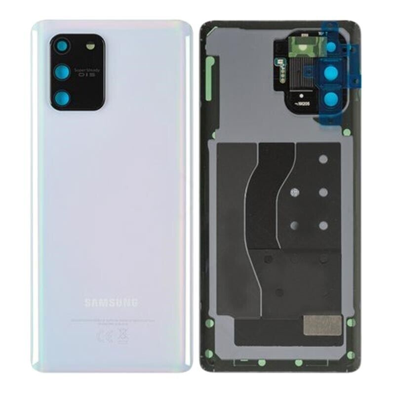 Carcasa trasera blanca para Samsung Galaxy S10 Lite