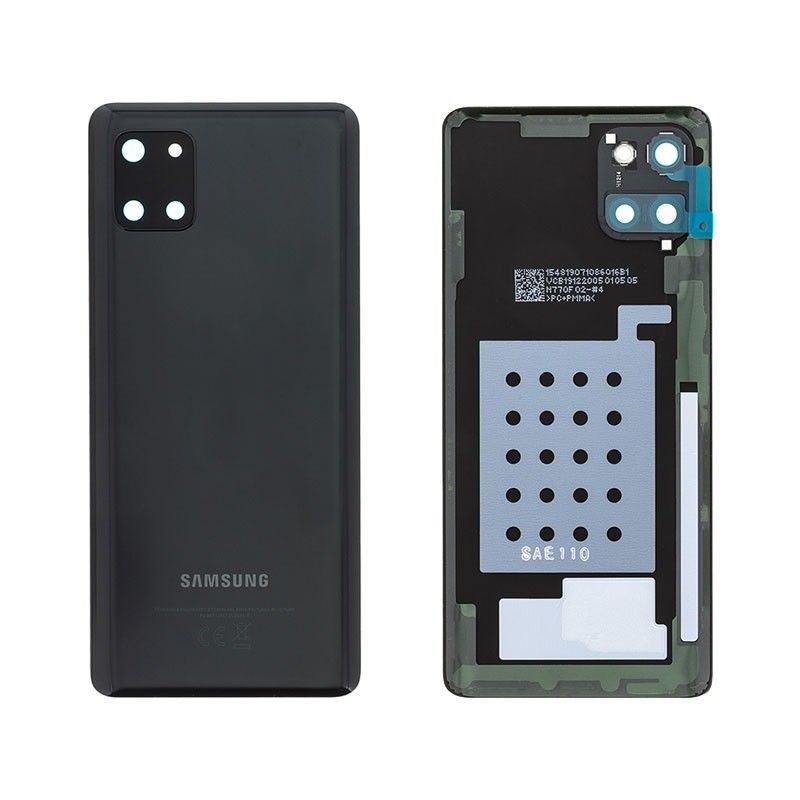 Carcasa trasera negra para Samsung Galaxy Note 10 Lite