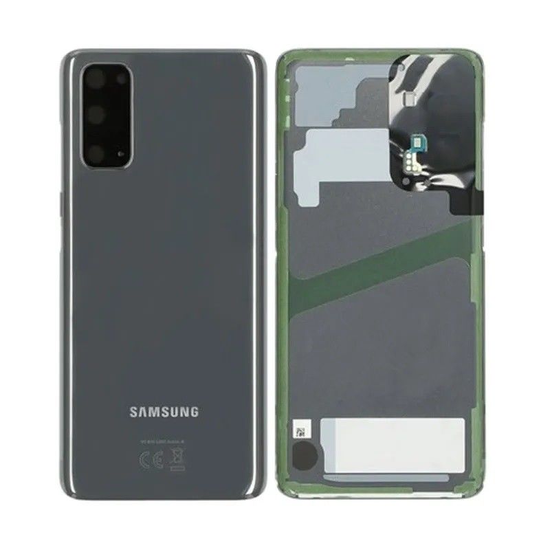 Carcasa trasera gris para Samsung Galaxy S20
